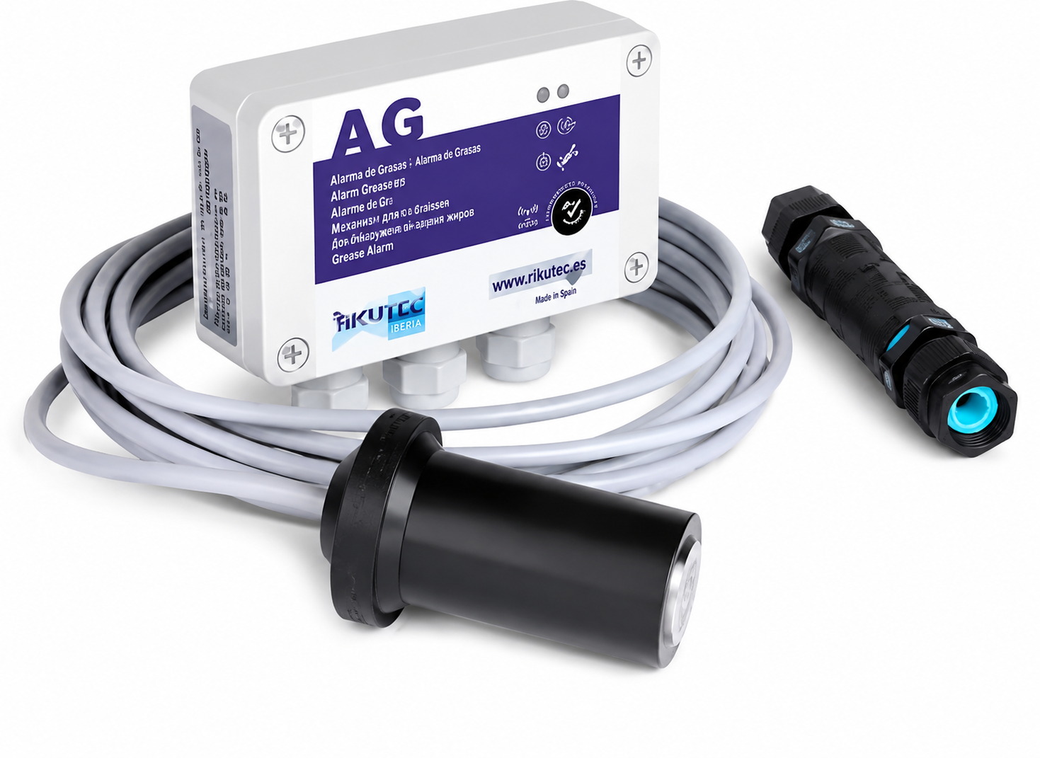 alarma de grasas rikutec Alarma de nivel de grasas - Imagen 1